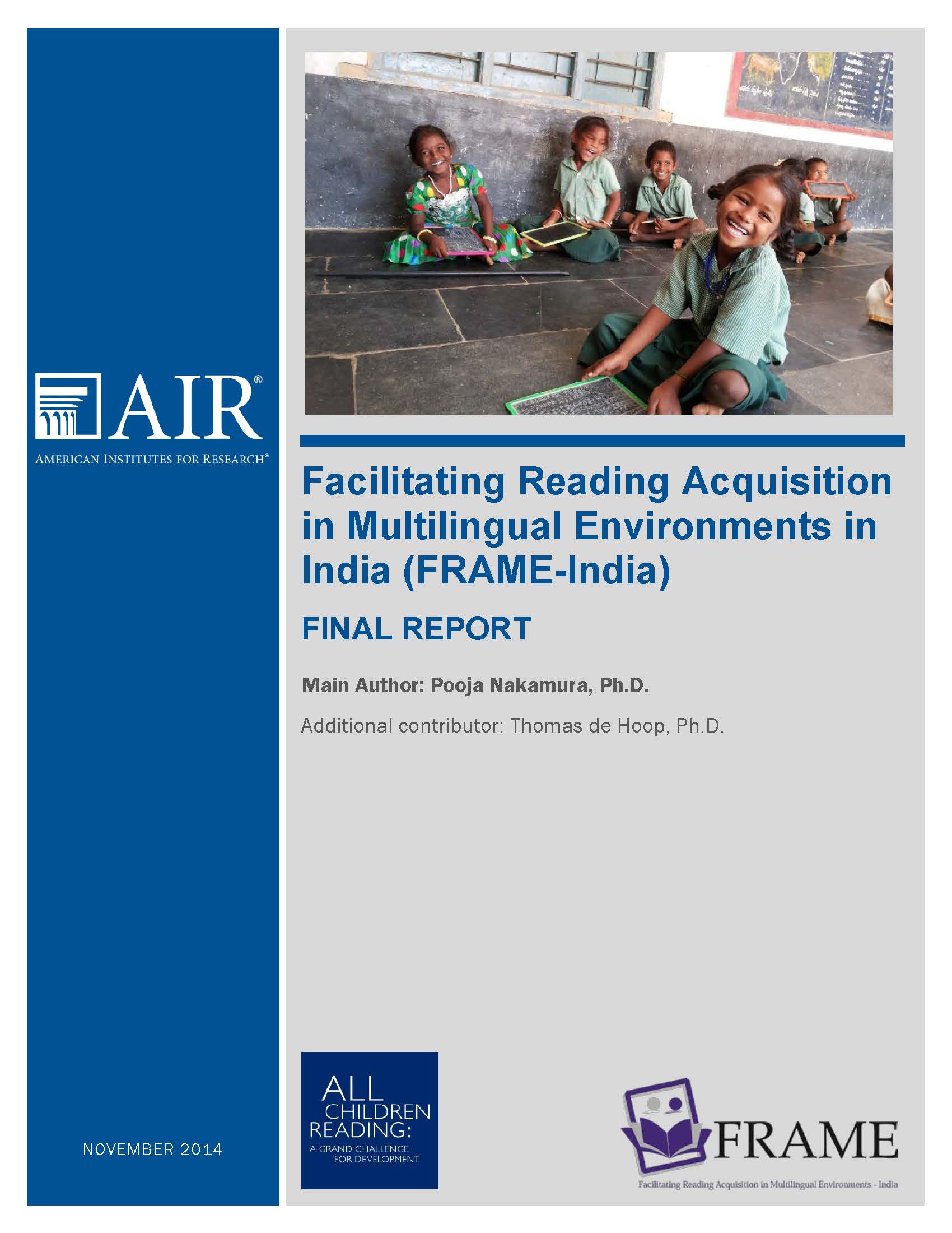 Facilitating Reading Acquisition in Multilingual Environments in India