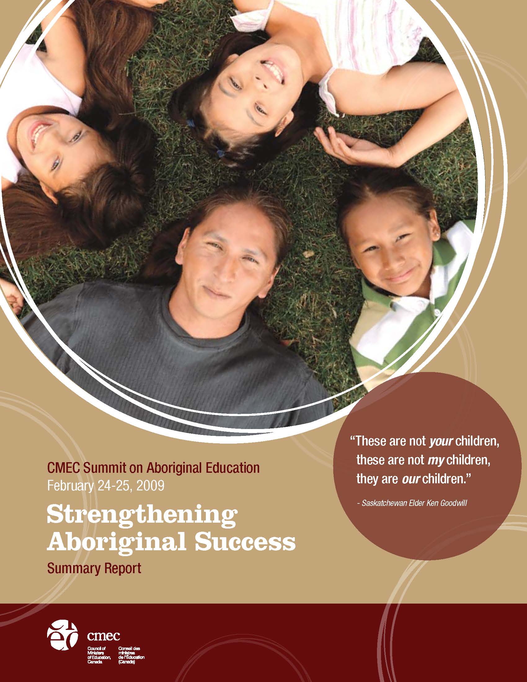 Strengthening Aboriginal Success Moving Toward Learn Canada 2020