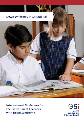 Report cover image showing two learners working together