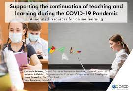 Supporting the continuation of teaching and learning during the COVID-19 Pandemic. Annotated resources for online learning