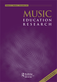 The significance of music in early childhood education and care of toddlers in Finland: an extensive observational study